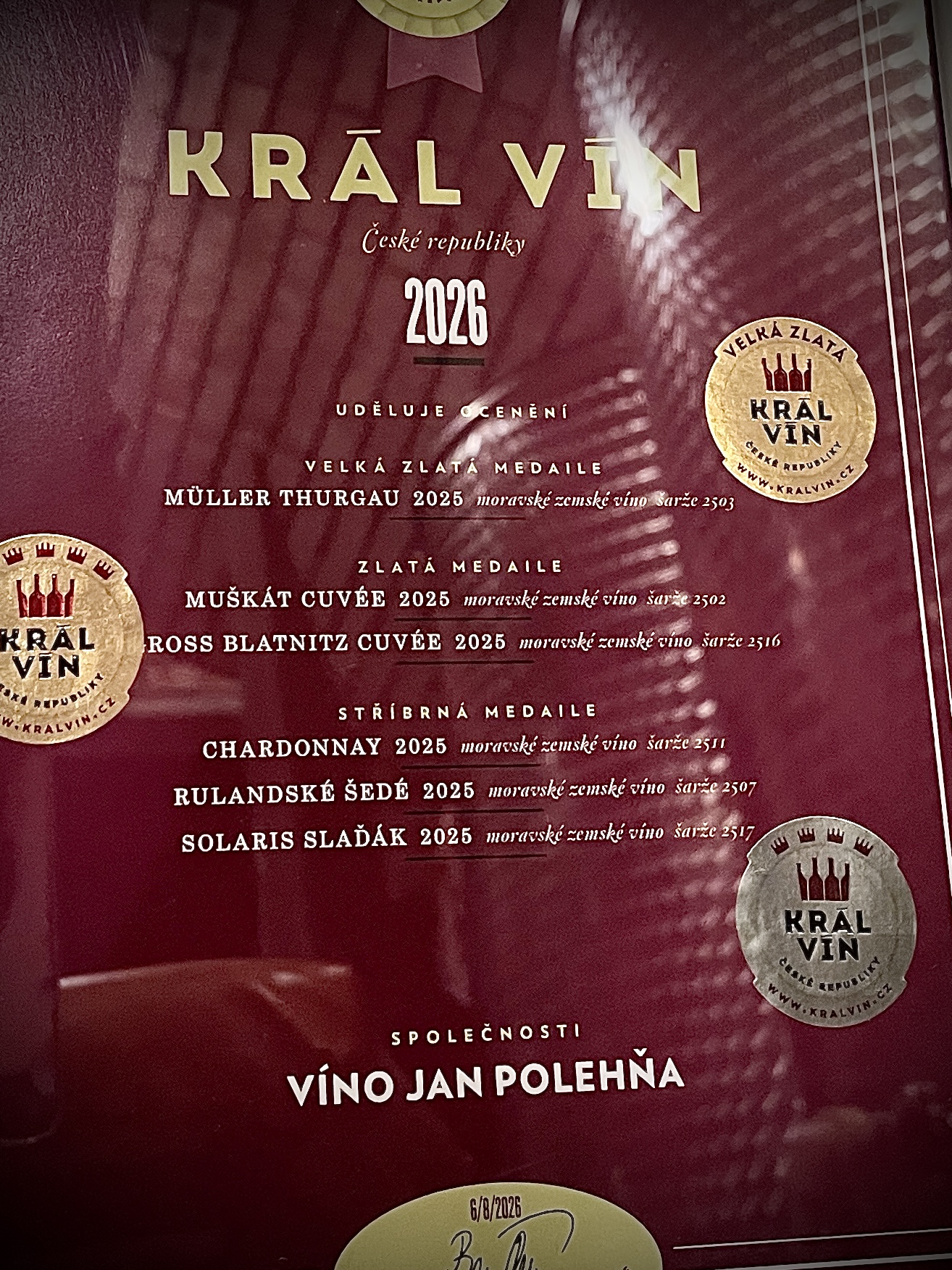 Kolekce KRÁL VÍN České republiky - Obrázek 3